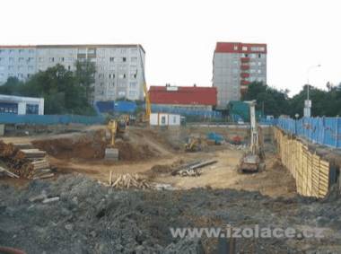 Horom��ick� city, Praha, zakl�d�n� objektu