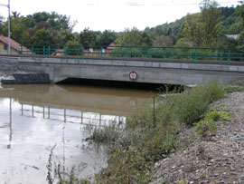 Rozroky - druh den po kulminaci, stav -1 m